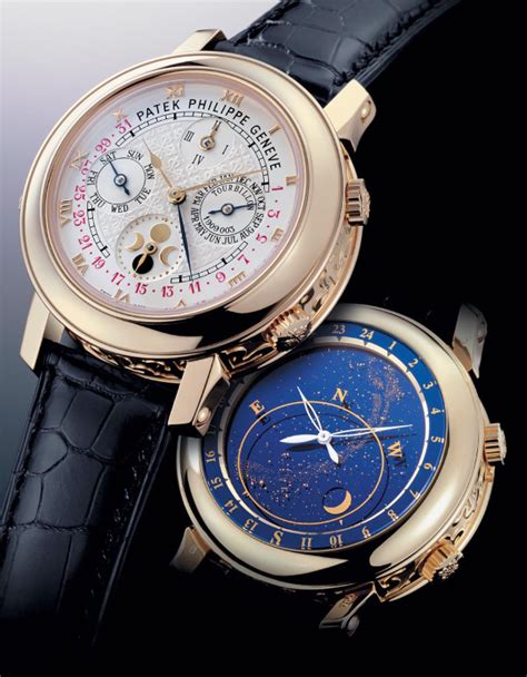 patek philippe two sided black 5002j|patek philippe sky moon watch.